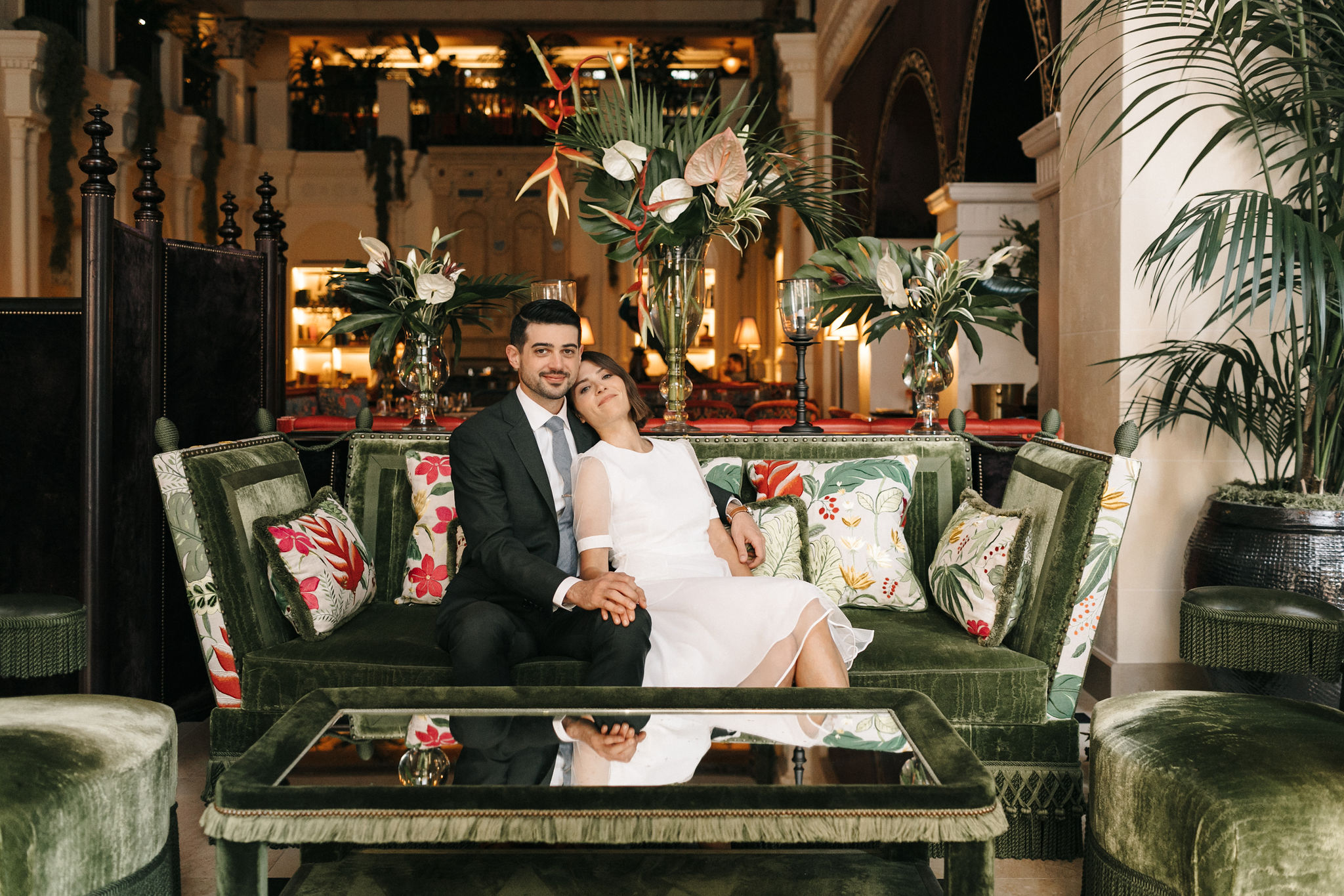 nomad hotel wedding modern bride and groom.jpg